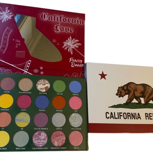 California Love Eyeshadow Palette Peachy Queen NEW Limited Ed CHRISTMAS GIFT - Picture 3 of 5